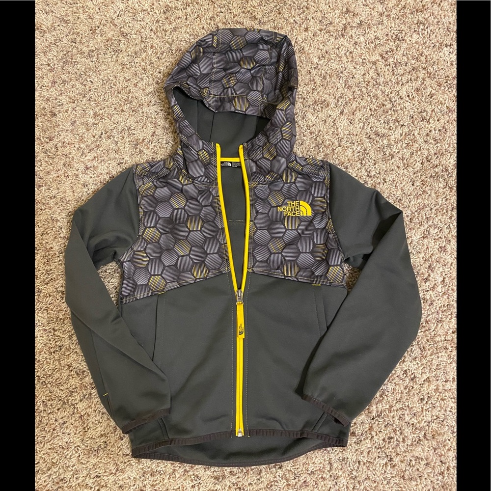 The North Face boys jacket xs (6) full zip with hood
